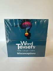 Word Teasers Misconceptions – Conversation Starter Card Game – New Sealed