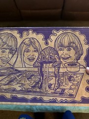 Vintage Slime Monster Board Game. Mattel 1977 – 2387. Near Complete. RARE.