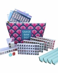 My Fair Mahjong Mini American Series Complete Travel Set With Accessory Bag