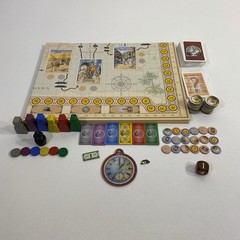 Around the World in 80 Days Rio Grande Kosmos 2004 Game 3-6 Players Ages 10+