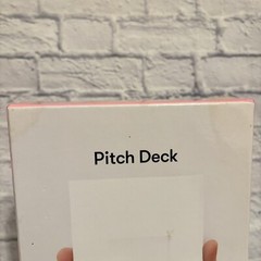 Pitch Deck Game Kickstarter Strategy Party Game Ages 17+ Complete