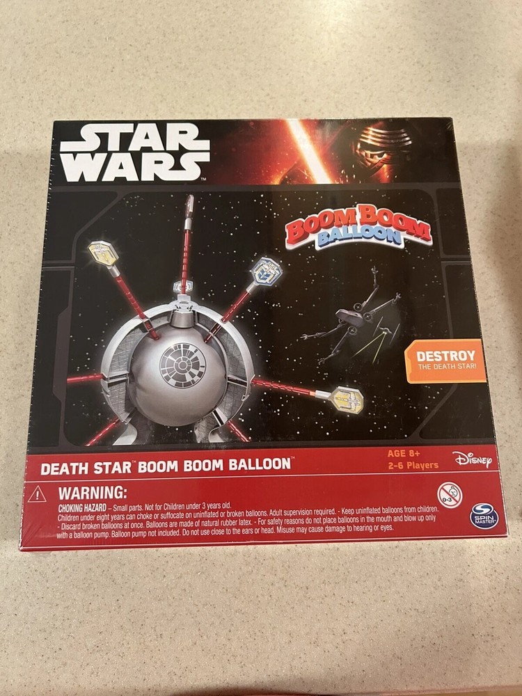 Disney Star Wars Death Star Boom Boom Balloon Game SpinMaster Lucasfilm New