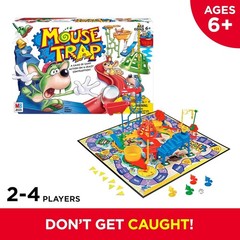 MOUSE TRAP BOARD GAME FOR KIDS 6 AND UP Fun Family Strategy Interactive Gameplay