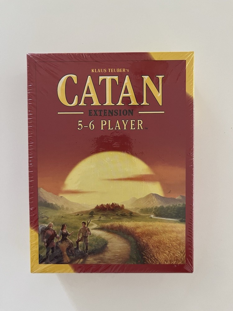 CATAN EXTENSION PACK ONLY 5-6 PLAYER SHRINK WRAP BRAND NEW BOARD GAME 2016