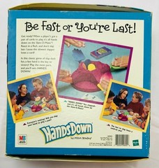 1999 Hands Down Game by Milton Bradley Complete in Great Condition FREE SHIPPING