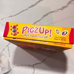 Blue Orange Games| PIGZ UP! Wooden Children’s Kids Board Game Family Fun Ages 4+