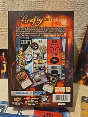 Firefly Shiny Dice Game: Dice, 100 Cards, 2 Rubber Play Mats (2015, Upper Deck)