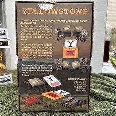 Wilder Yellowstone Board Game Dutton Ranch Themed Card Game