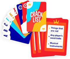SAVANA Crack List – The Crack-You-Up Categories Card Game | 2+ Players | Quick a