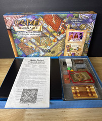 Harry Potter Diagon Alley – Mattel 2001 Vintage Board Game – 99% Complete