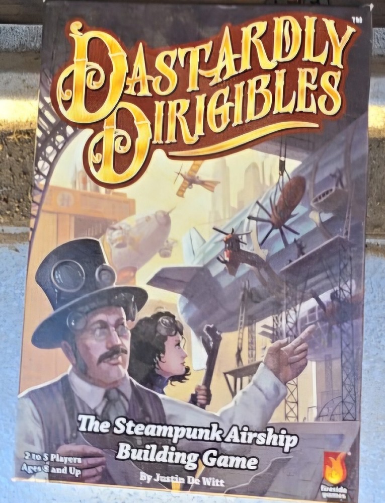 Fireside Dastardly Dirigibles: The Steampunk Airship Building Game New Sealed