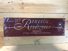 Romantic Rendezvous Board Game, two games of love, intimacy and adventure