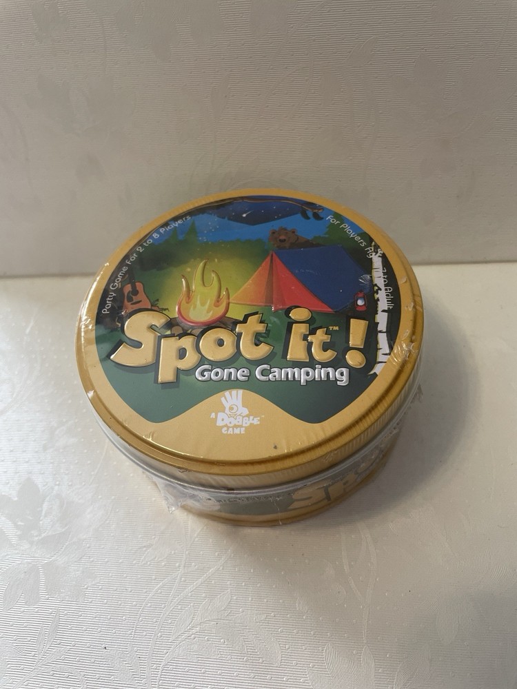 “Spot It! Gone Camping Card Game – Sealed / New / Family Fun”