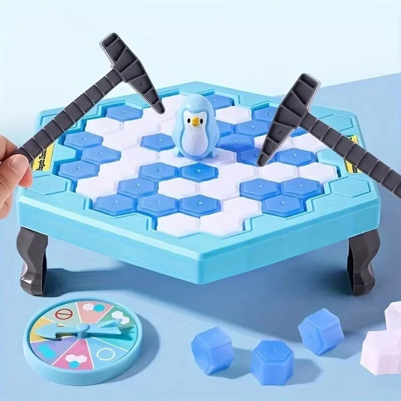 Save Penguin Knocking Ice Toy Interactive Ice Breaker Board Game NEW