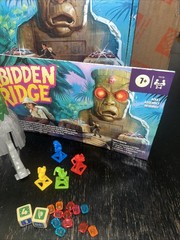 Hasbro Forbidden Bridge Board Game 99% Complete 2021 Missing 2 Gems Excellent