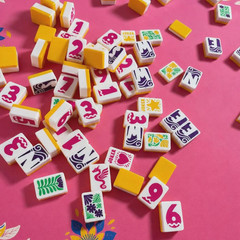 The Tide Collection – Floating American Mahjong Tiles | Thick Classic Edition