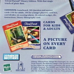 Trivial Pursuit Disney The Animated Pictures Edition 2002 Complete Unopened Pcs