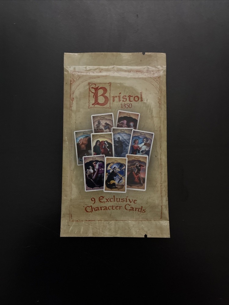 Bristol 1350 Kickstarter Sealed Pack- 9 Exclusive Character Cards! Facade Games