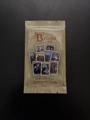 Bristol 1350 Kickstarter Sealed Pack- 9 Exclusive Character Cards! Facade Games