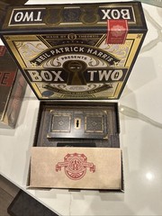 Box One & Box Two Puzzle Games, Mystery, New Condition (see description)