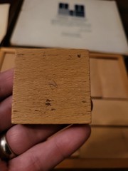 Vintage Dante Carpenter’s Bench Solitaire Slide Puzzle Brain Teaser Complete