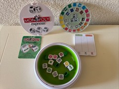 Monopoly Express 2005 All The Fun in 20 minutes UK Edition Hasbro Complete