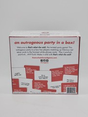 New Sealed That’s What She Said Twisted Card Game 4+ People Group Party Adult