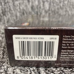 Sword & Sorcery Hero Pack Victoria Captain Pirate Ares Games GRPR108 NEW SEALED