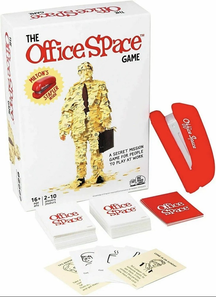 Office Space An Adult Party Game to Play at Work 16 Years Old And Up