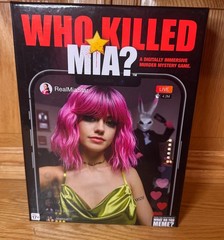 Who Killed Mia? A Digitally Immersive Murder Mystery Adult Crime Board Game