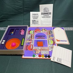 Vintage Guinness Game of World Records Board GAME 1975 Parker Brothers COMPLETE