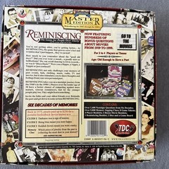 The Reminiscing Game Deluxe Master Edition USA 1940-1990 Homeschool