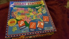 THE GREAT STATES ! BOARD GAME by International Playthings 2004 State Capitals…