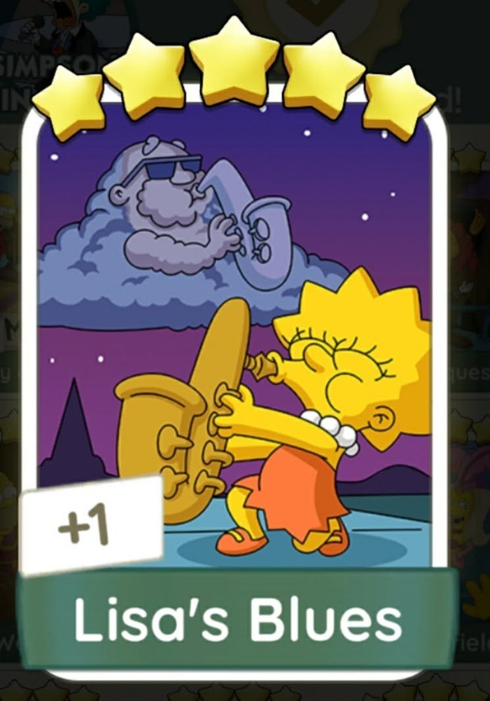 Monopoly Go – Lisa’s Blues – Set 14 – The Simpsons Go!