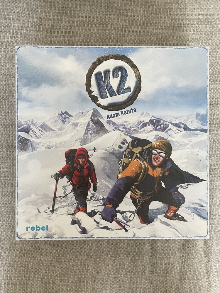 K2 Board Game 5th Edition 2019 Rebel Games English/Polish 100% Complete
