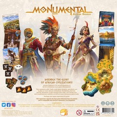 Funforge Monumental African – Game Ages 10 1-5 Players 90-120 Min