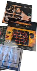 Helionox Deluxe Edition Board Game, Mr B Games, Last Sunset, Mercury Protocol