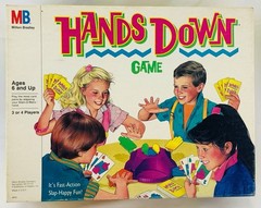1987 Hands Down Game by Milton Bradley Complete in Great Condition FREE SHIPPING