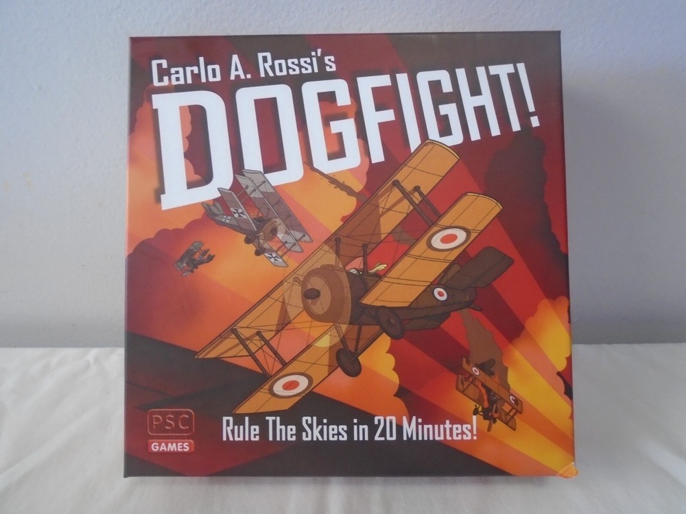 Dogfight! Rule The Skies In 20 Minutes! Board Game Carlo A. Rossi 2022 100% COMP