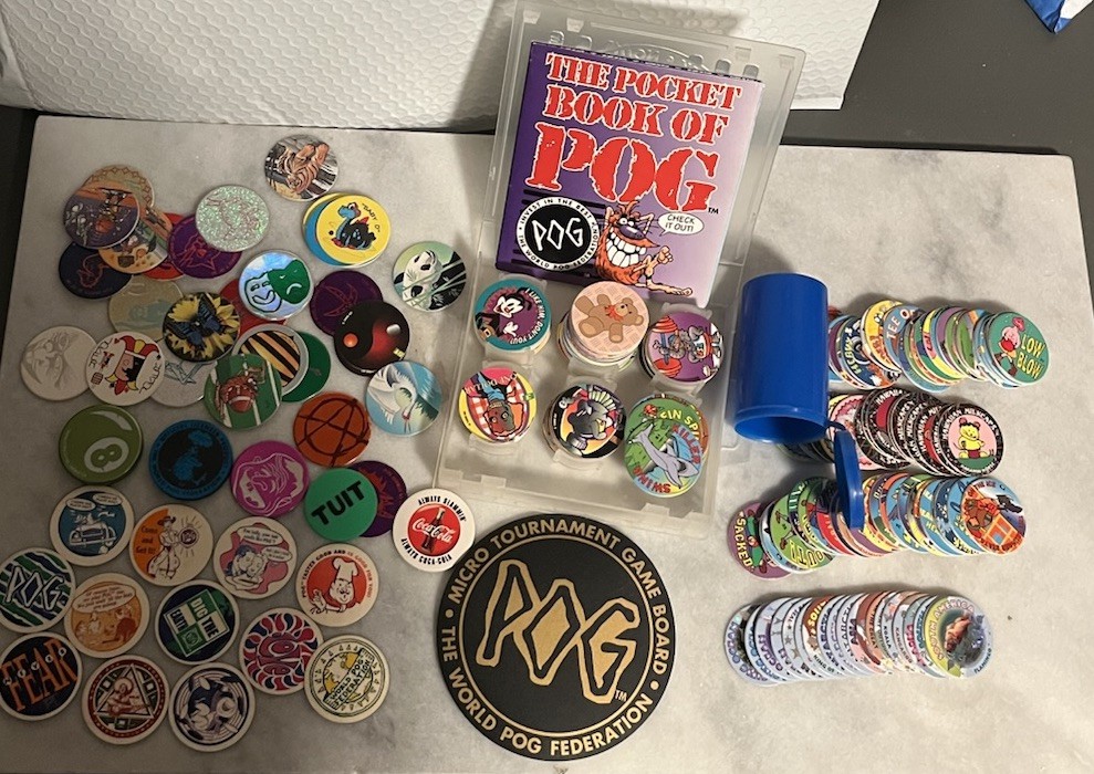 POGS 1990’s Mixed lot, Federation Micro Tournament Game Board