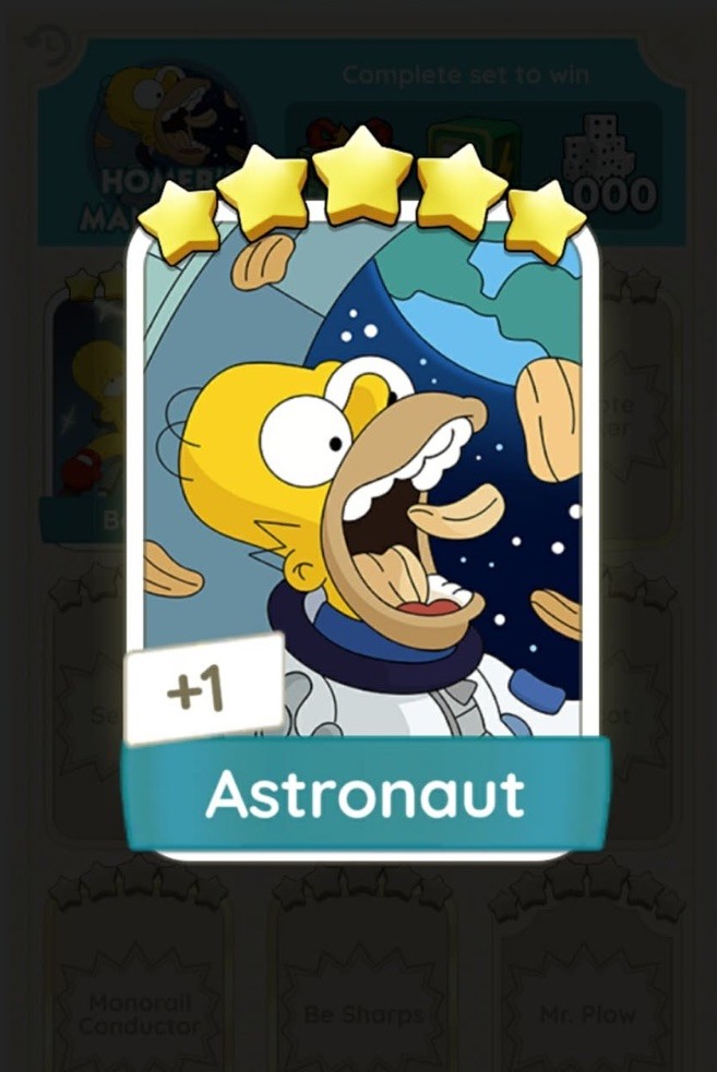 Astronaut – Monopoly!!! 5⭐️ The Simpson’s Album