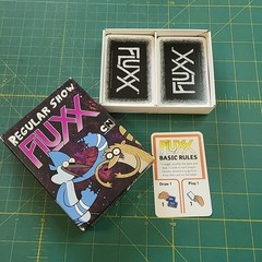Fluxx Regular Show With 99 Cards (Incomplete)