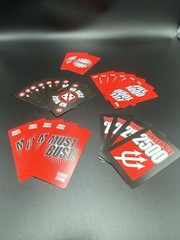 FILL OR BUST! Dice Card Game No. 2222 (Bowman Games 2009) Complete