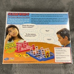 Guess Who? Classic Mystery Face Board Game Hasbro Original Art NEW SEALED