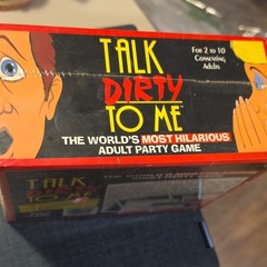 TDC Games Talk Dirty To Me Adult Party Game 2-10 Players Age 17+ 1994 MPN 1150