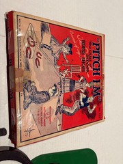 VINTAGE Antique PITCH EM Game of Indoor Horse Shoes in Original Box