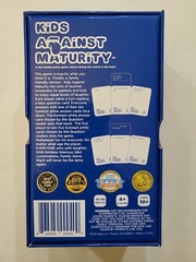 Kids Against Maturity Family Card Game for 2 to 4 Players Ages 10 Years and Up