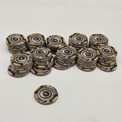Lot of 51 Netrunner LCG 2012 Core Set Replacement One-Credit Advancement Tokens