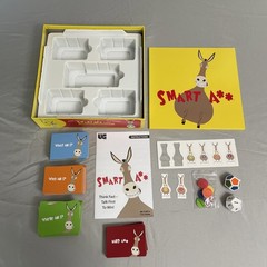 University Games Smart Ass Trivia Party Board Game, Played Once