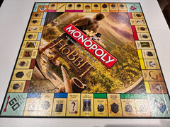 Monopoly The Hobbit an Unexpected Journey Board Game – COMPLETE